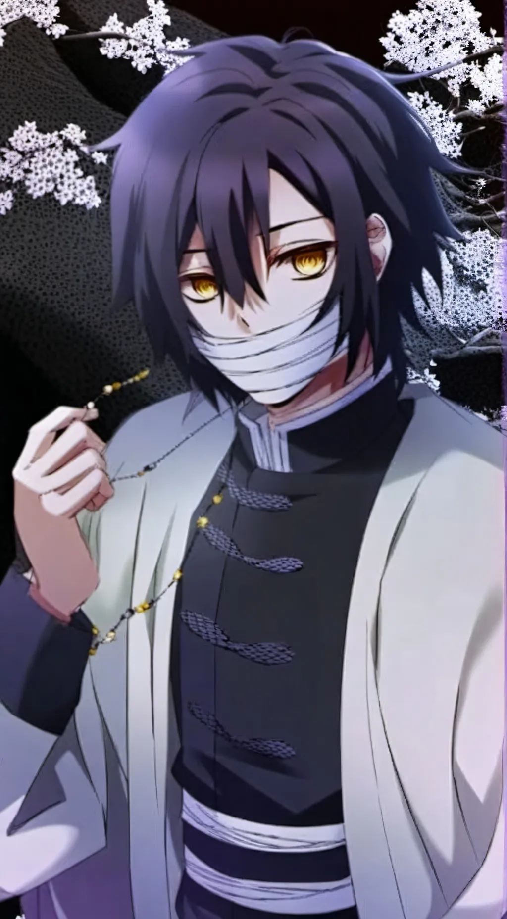 ai character: Obanai Iguro  background