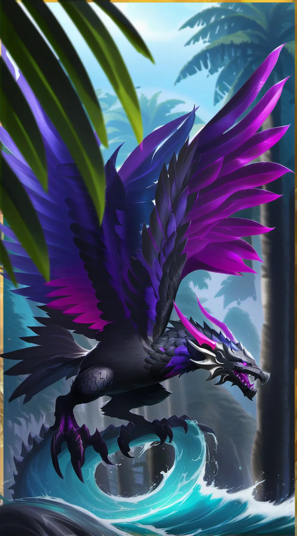 ai character: The lost City  background