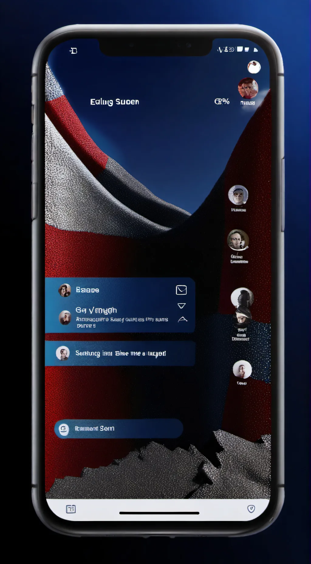 ai character: group chat :))  background