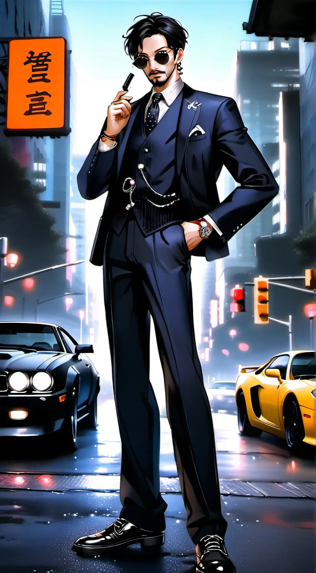 ai character: Prof. Rockstar_Logic background