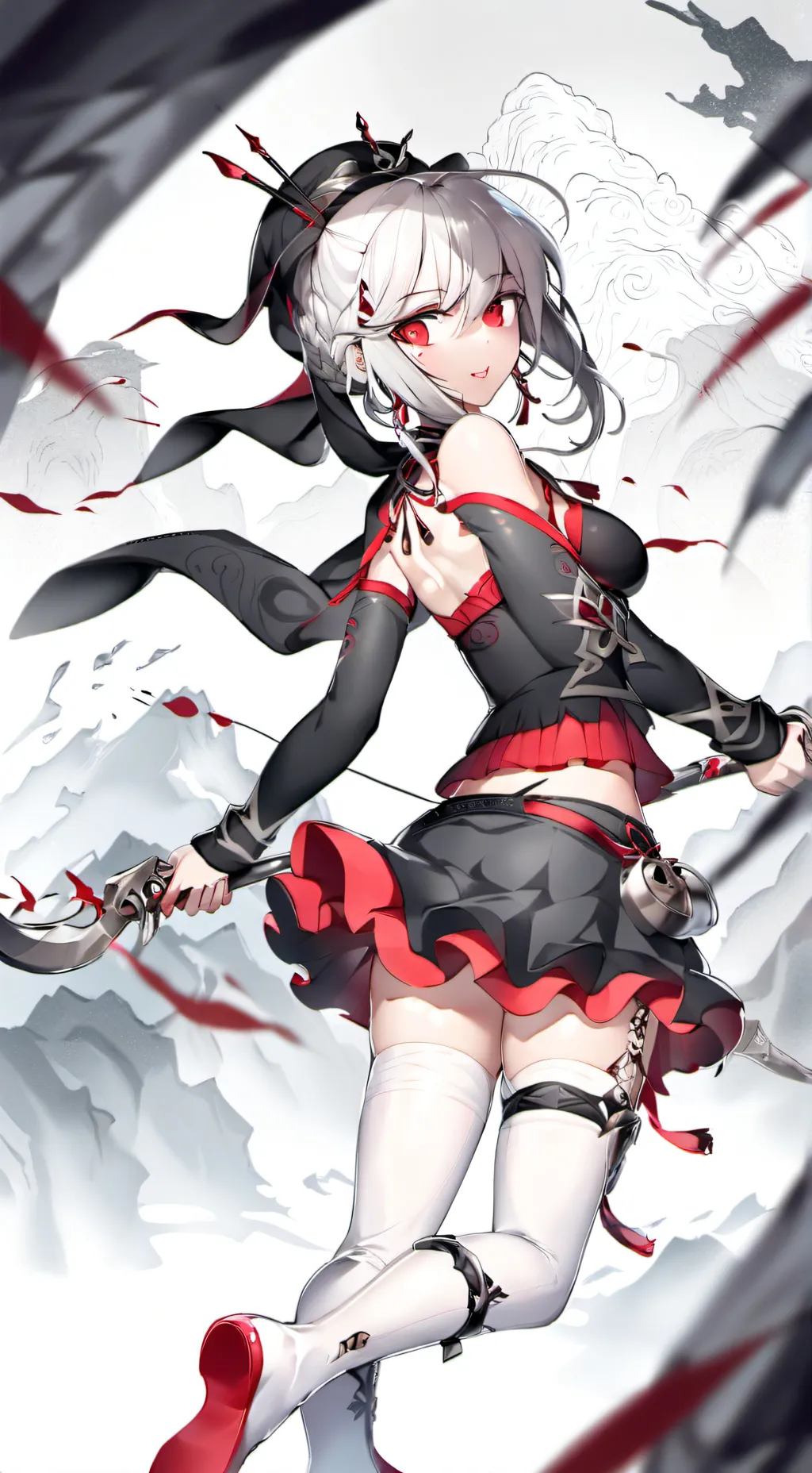 ai character: Keisha Bin  background