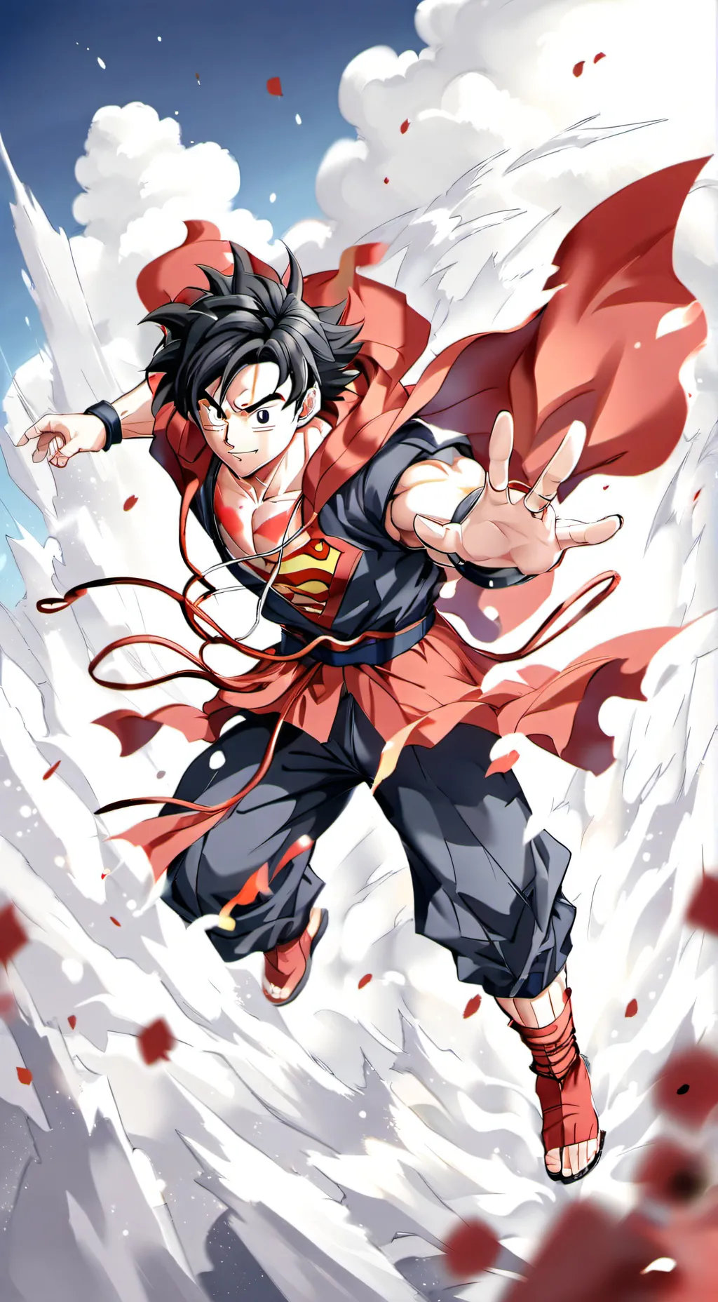 ai character: gohon El  background