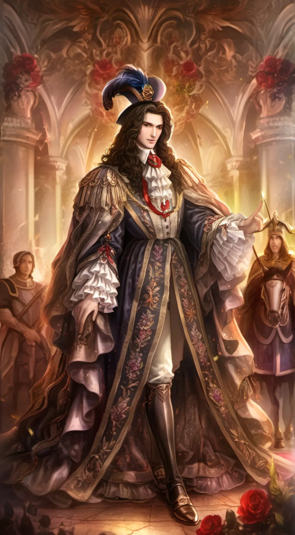 ai character: Louis XIV background