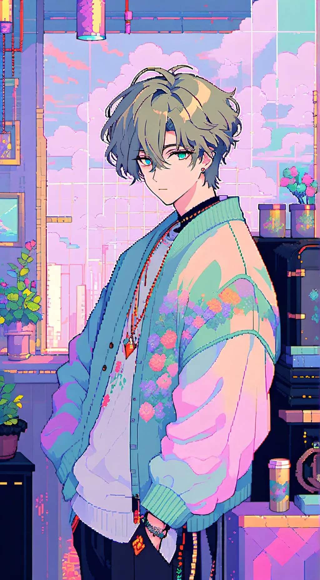 ai character: 💠Oliver💠 background