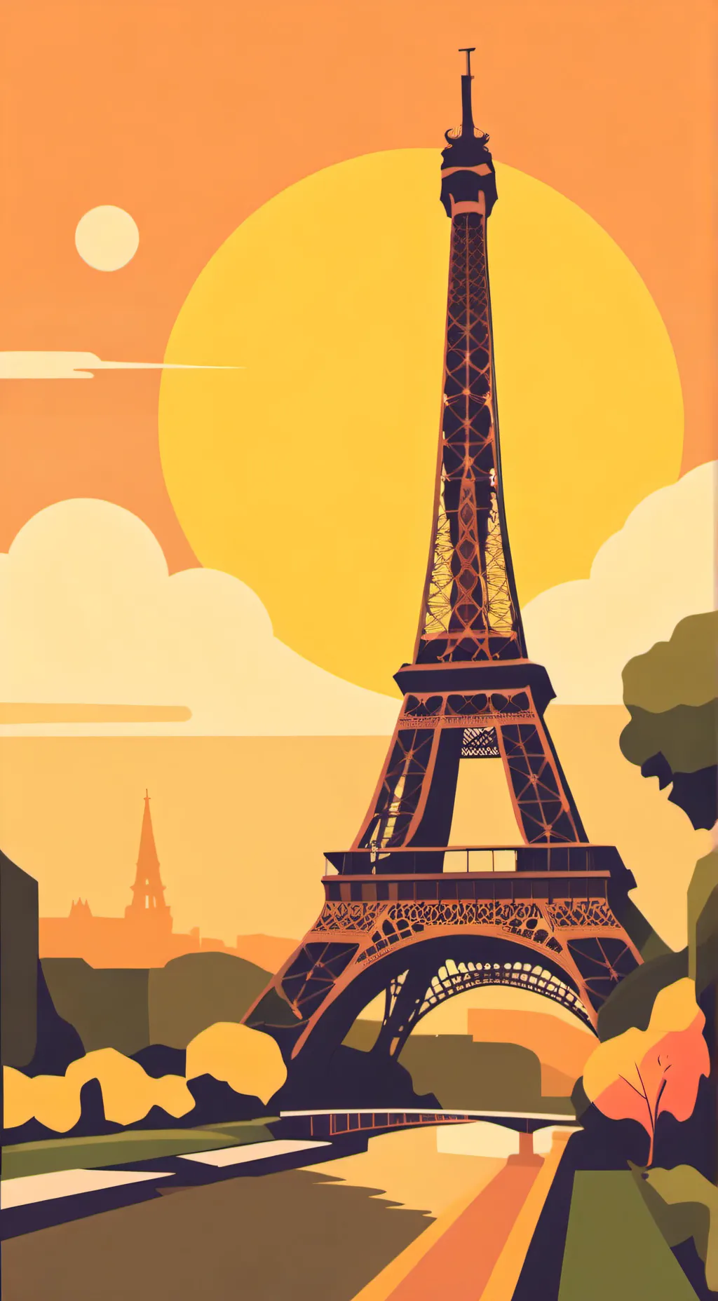 ai character: France 🇫🇷  background