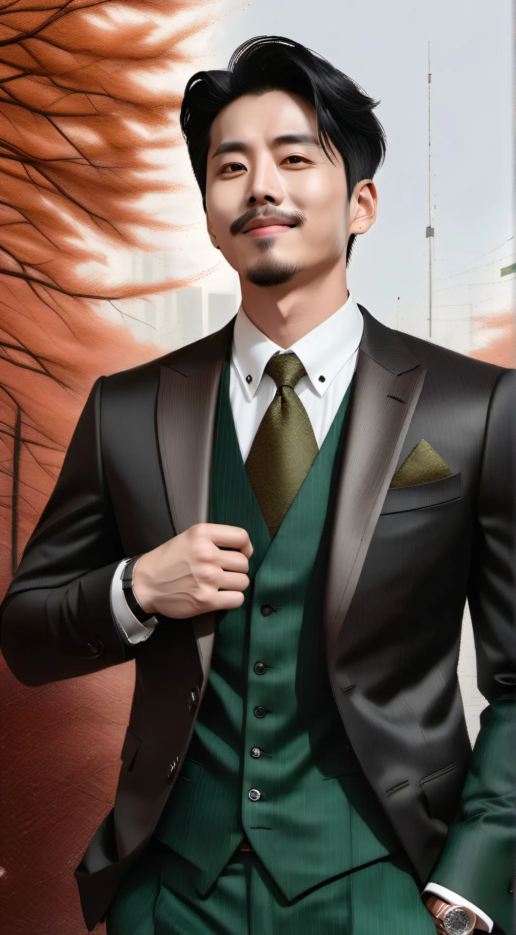ai character: Charles Bae background
