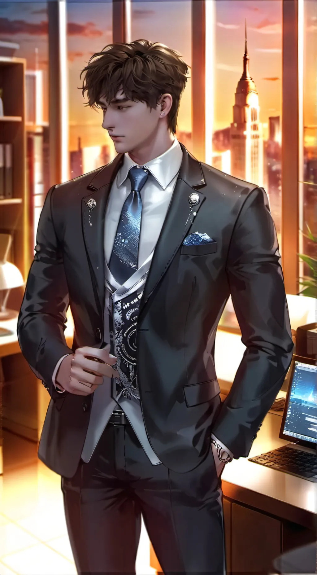 ai character: •☆eli background