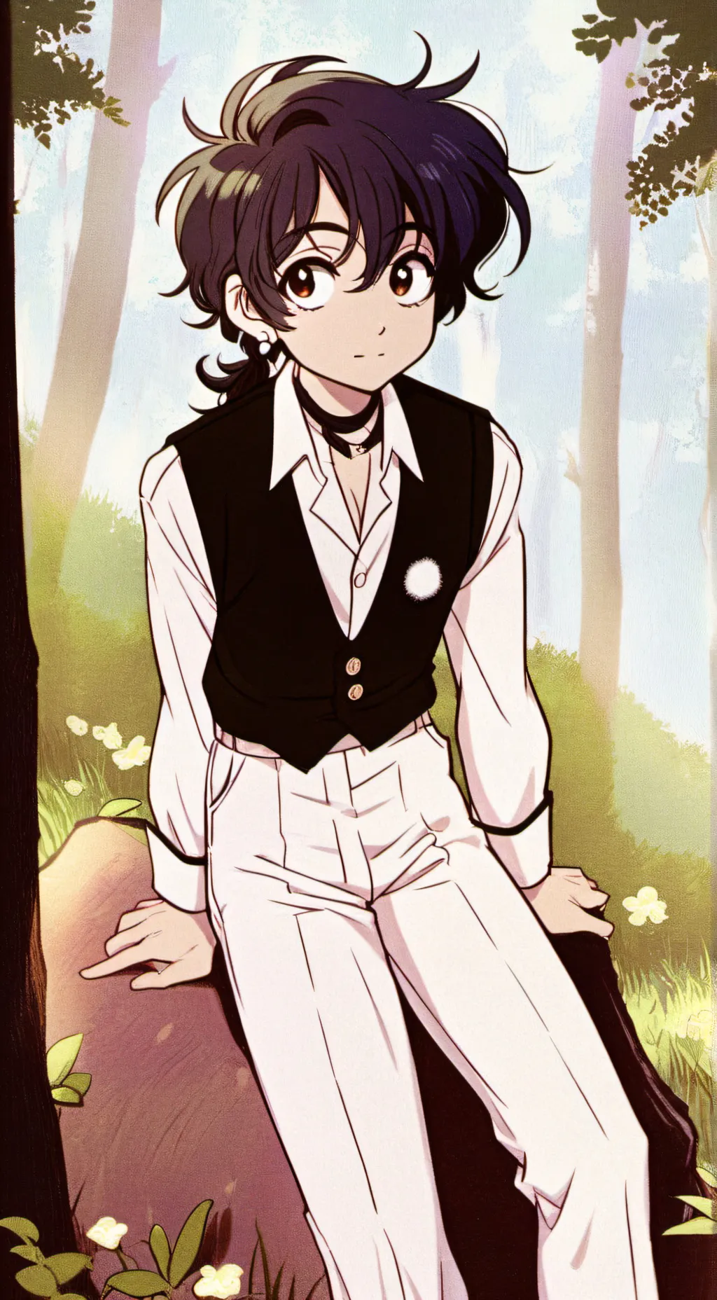 ai character: Haru background