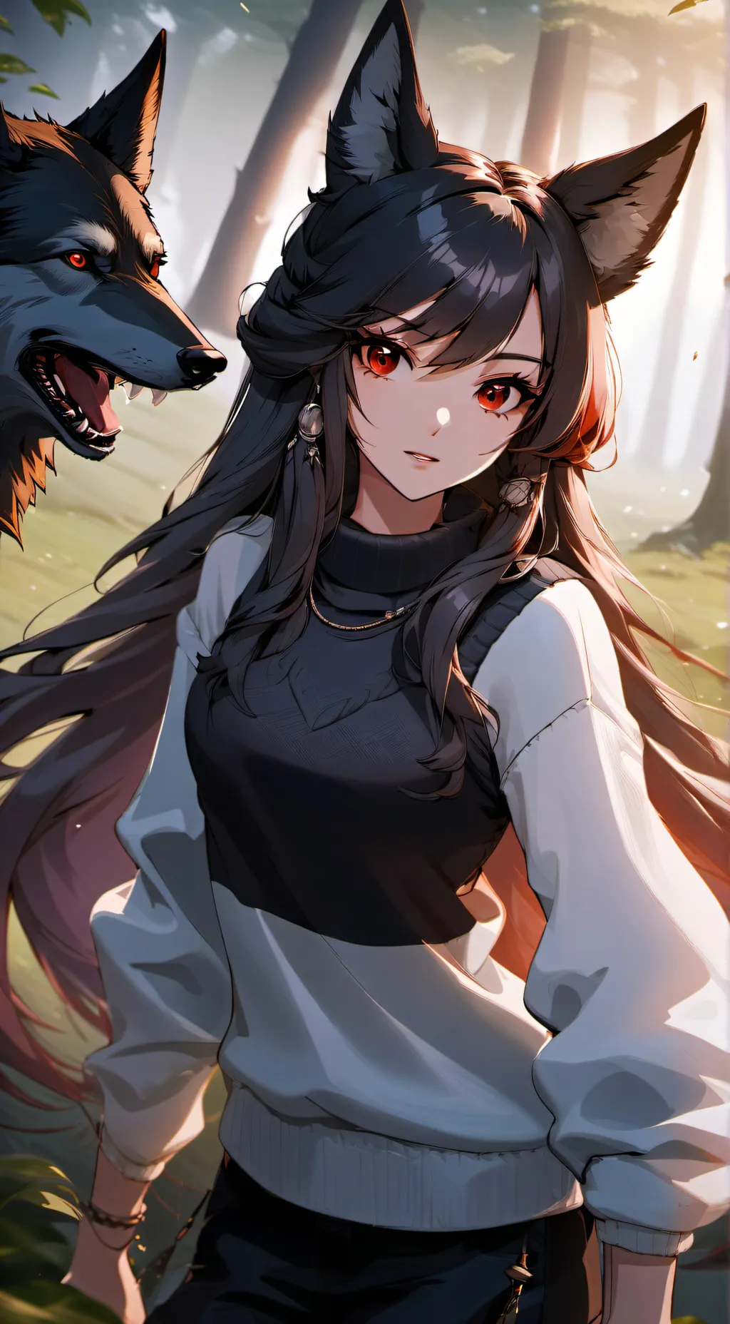 ai character: Abigail  background