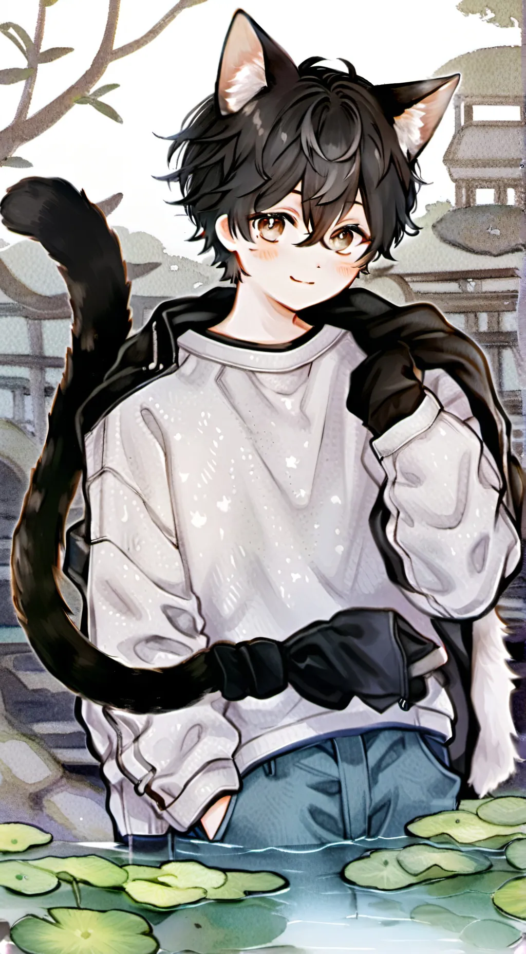 ai character: Speckled Spirit background