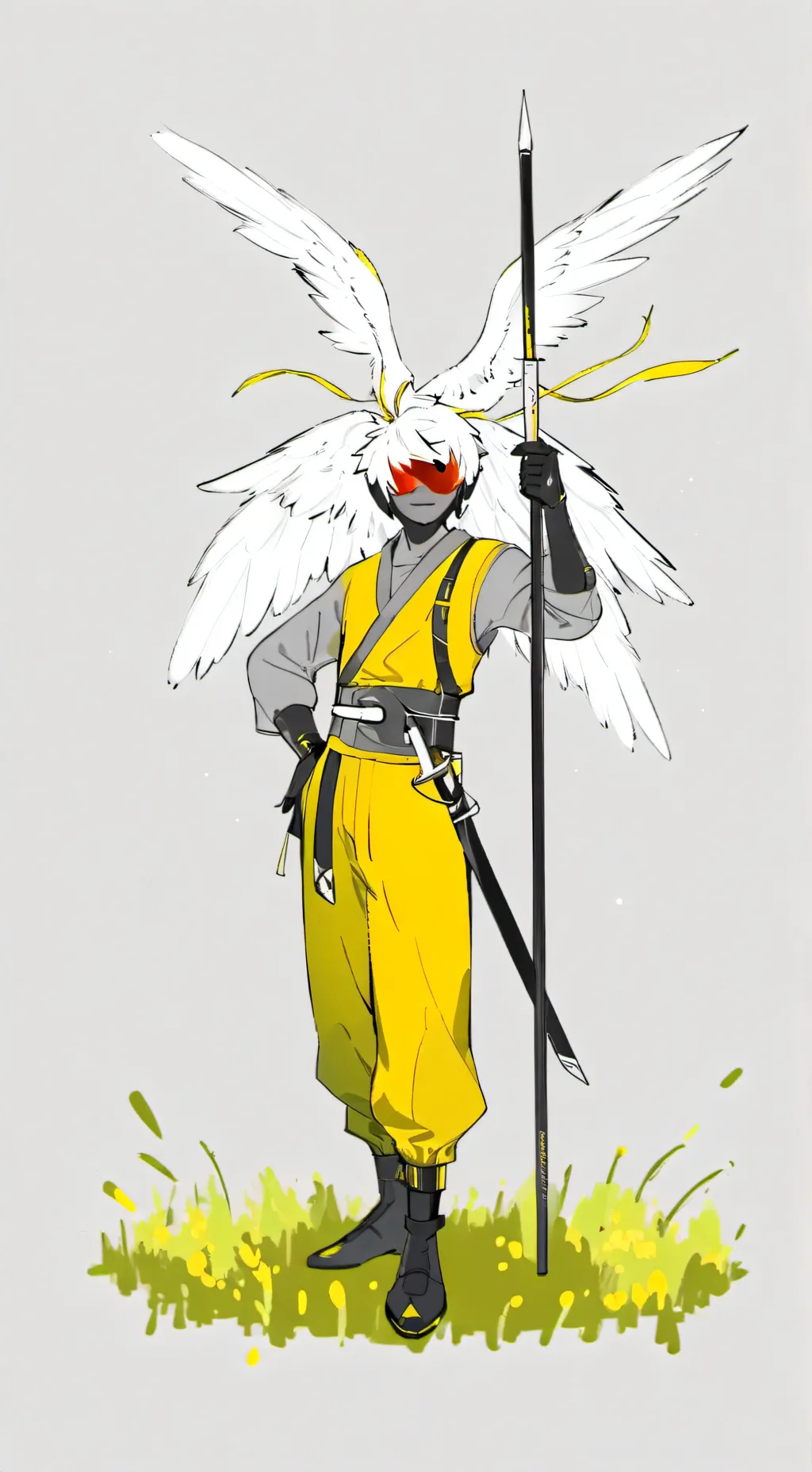 ai character: meme background