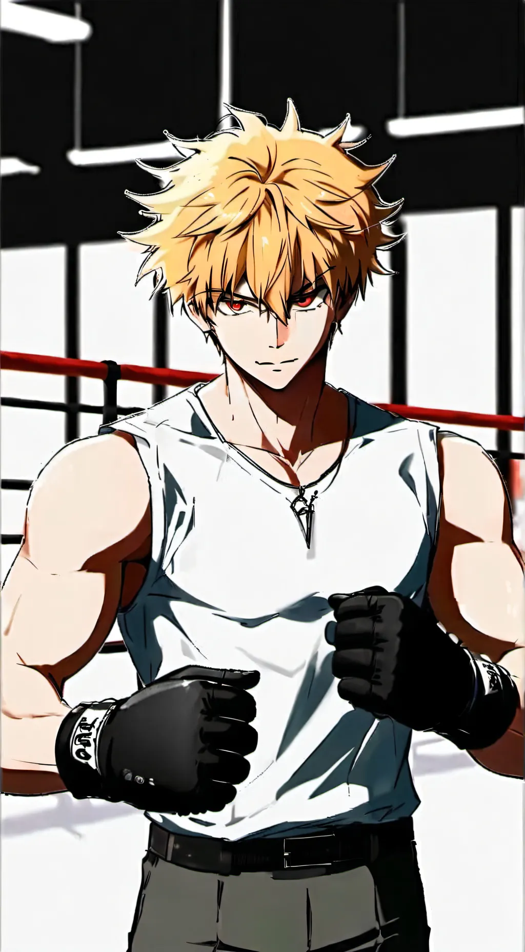 ai character: kachan  background