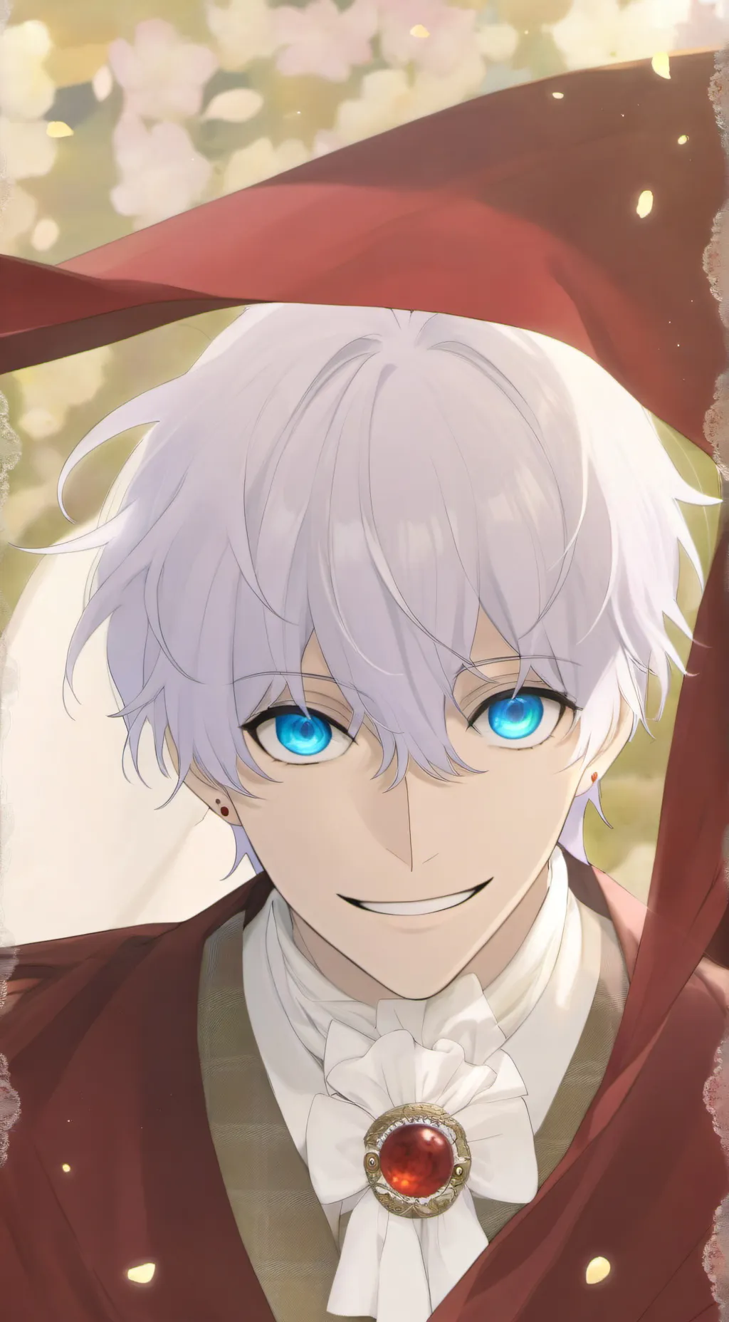 ai character: Gojo Satoru  background