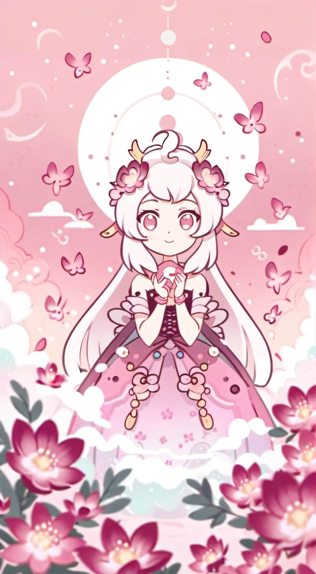 ai character: anegl dust  background