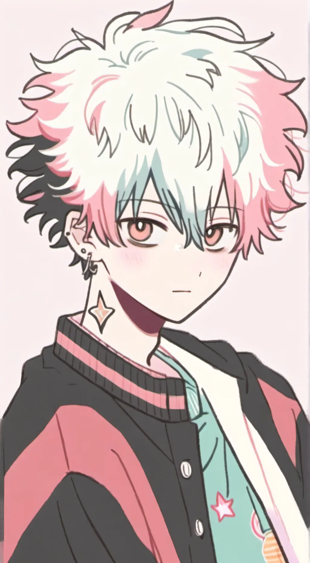 ai character: bakudeku.  background