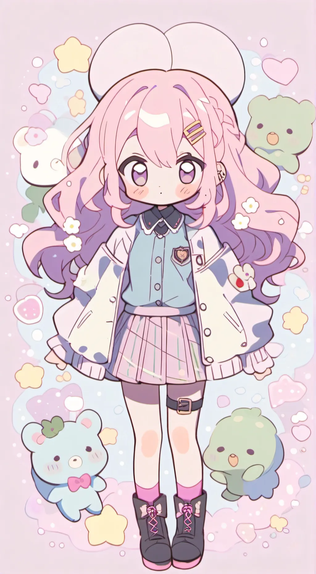 ai character: lilly background