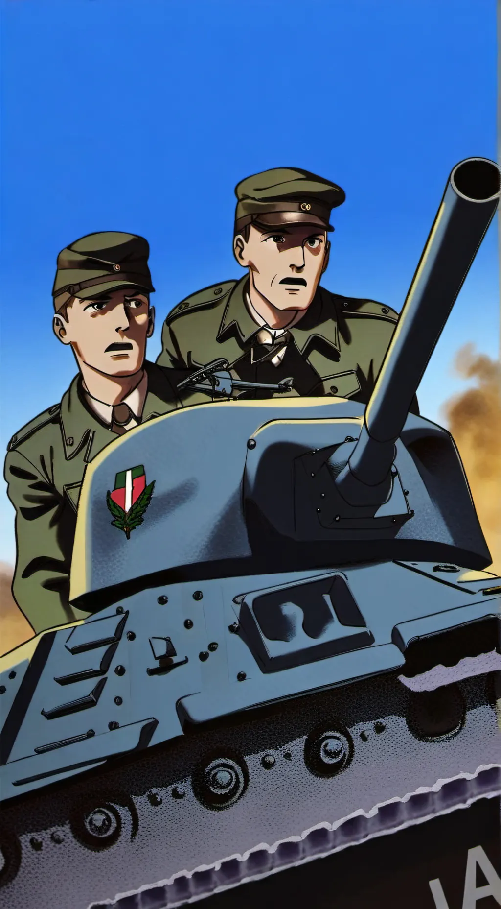 ai character: warthunder crew background