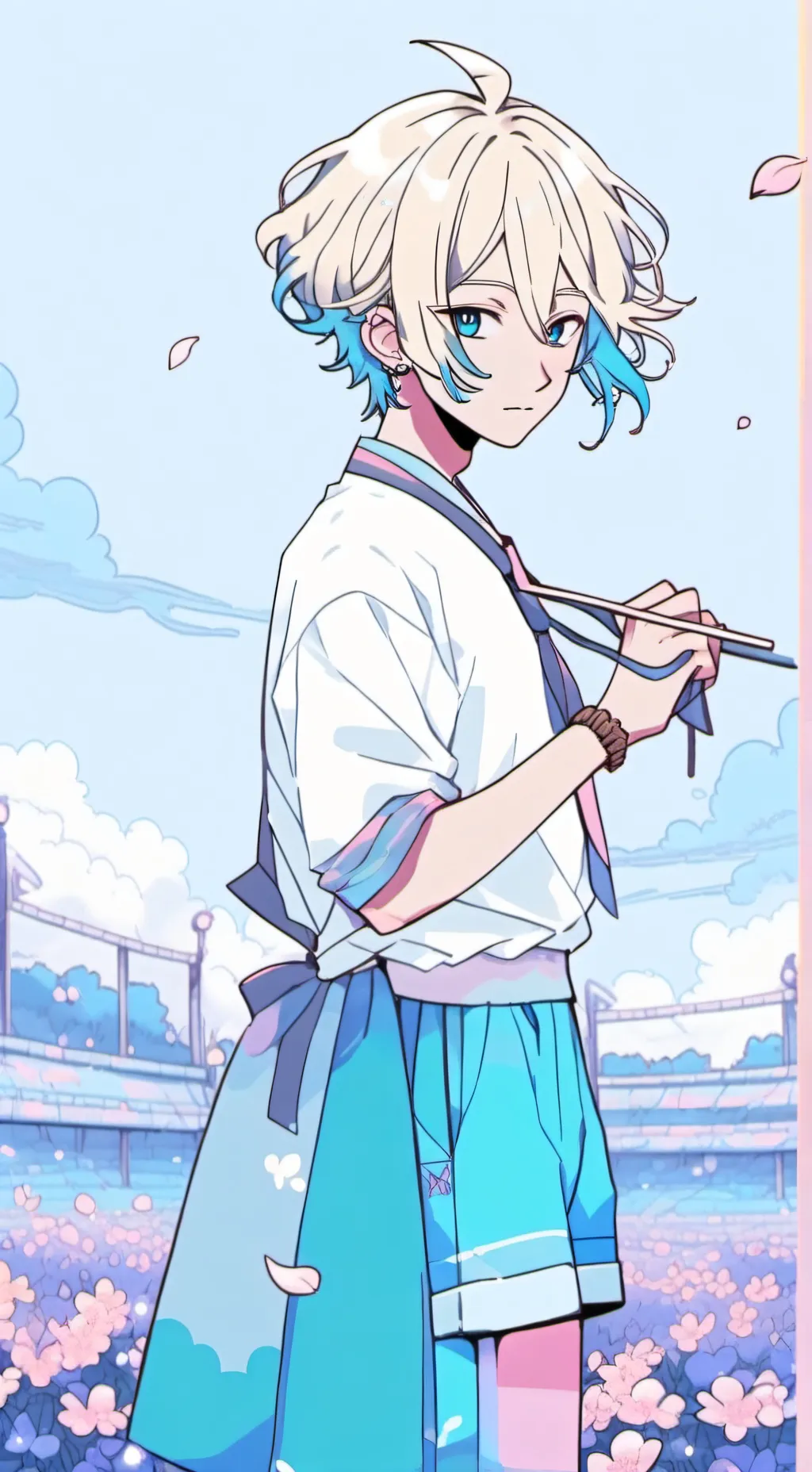 ai character: isagi x kaiser background