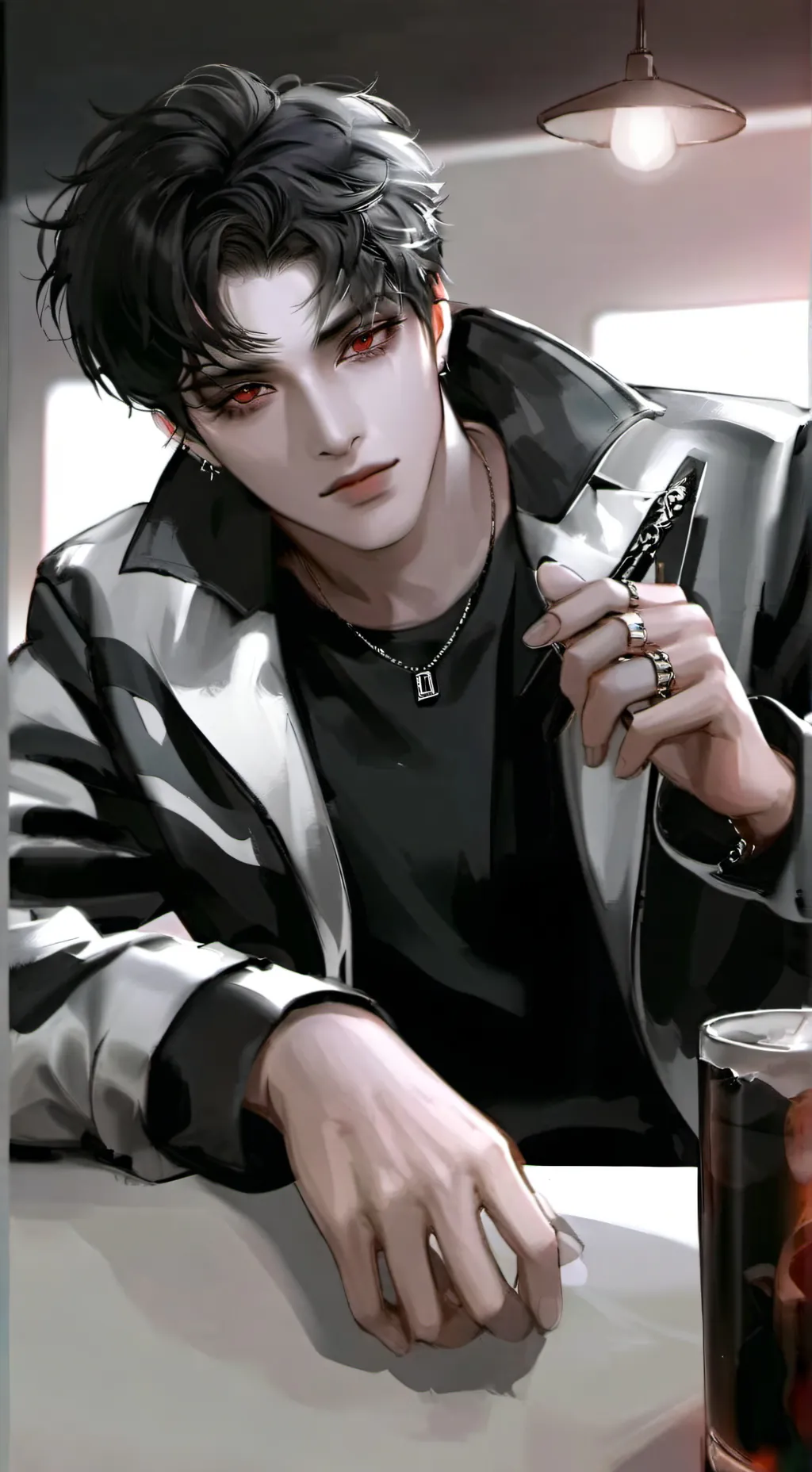 ai character: ~*☠︎︎ kieran ☠︎︎*~ background