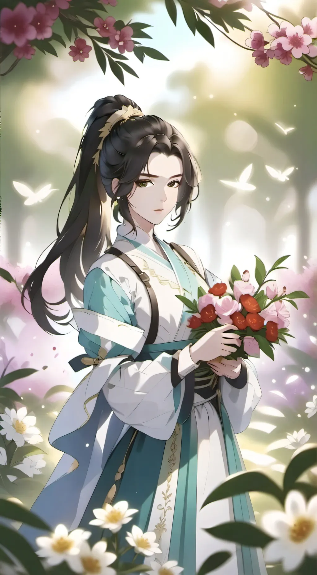 ai character: Mary  background