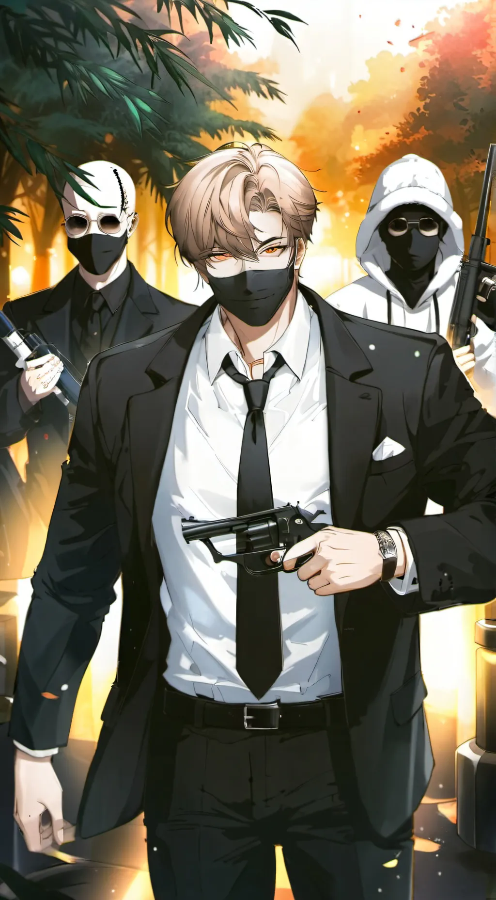 ai character: The Black Demons background