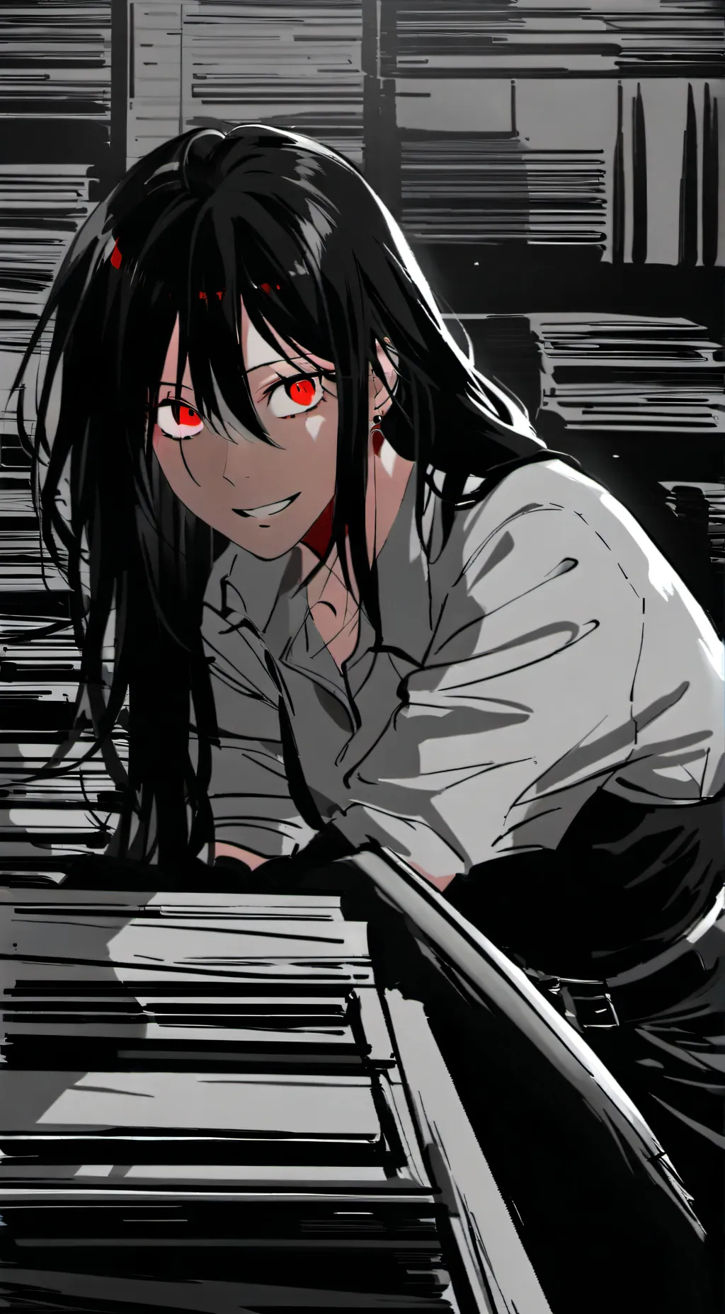 ai character: Beatriz background