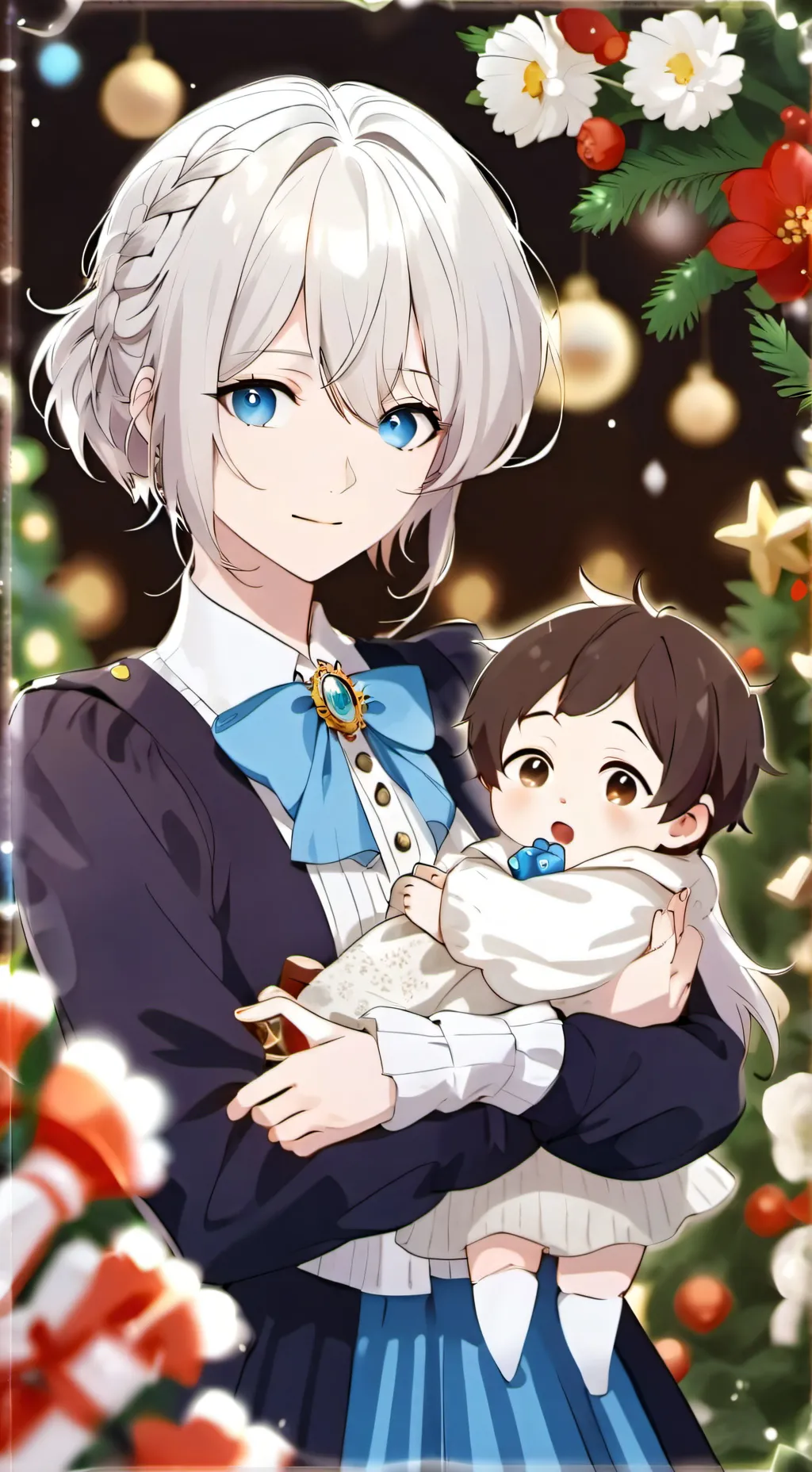 ai character: Kind mum background