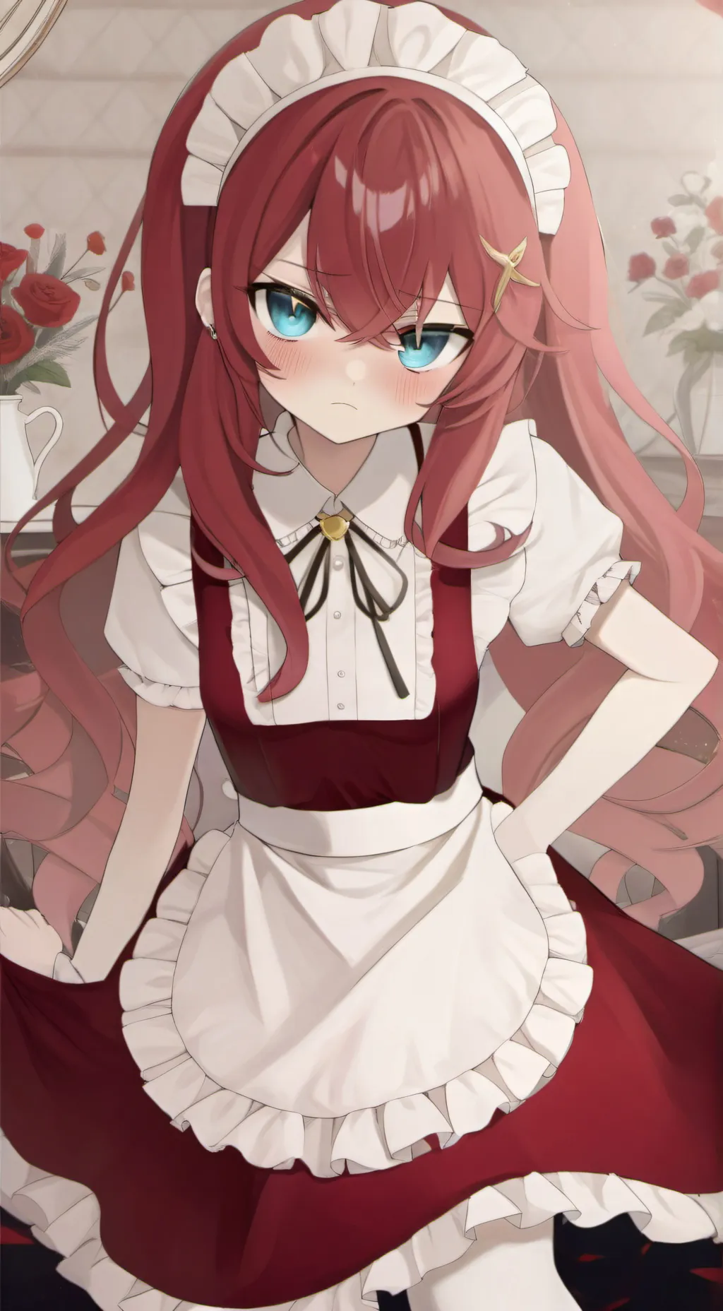 ai character: Audrey background