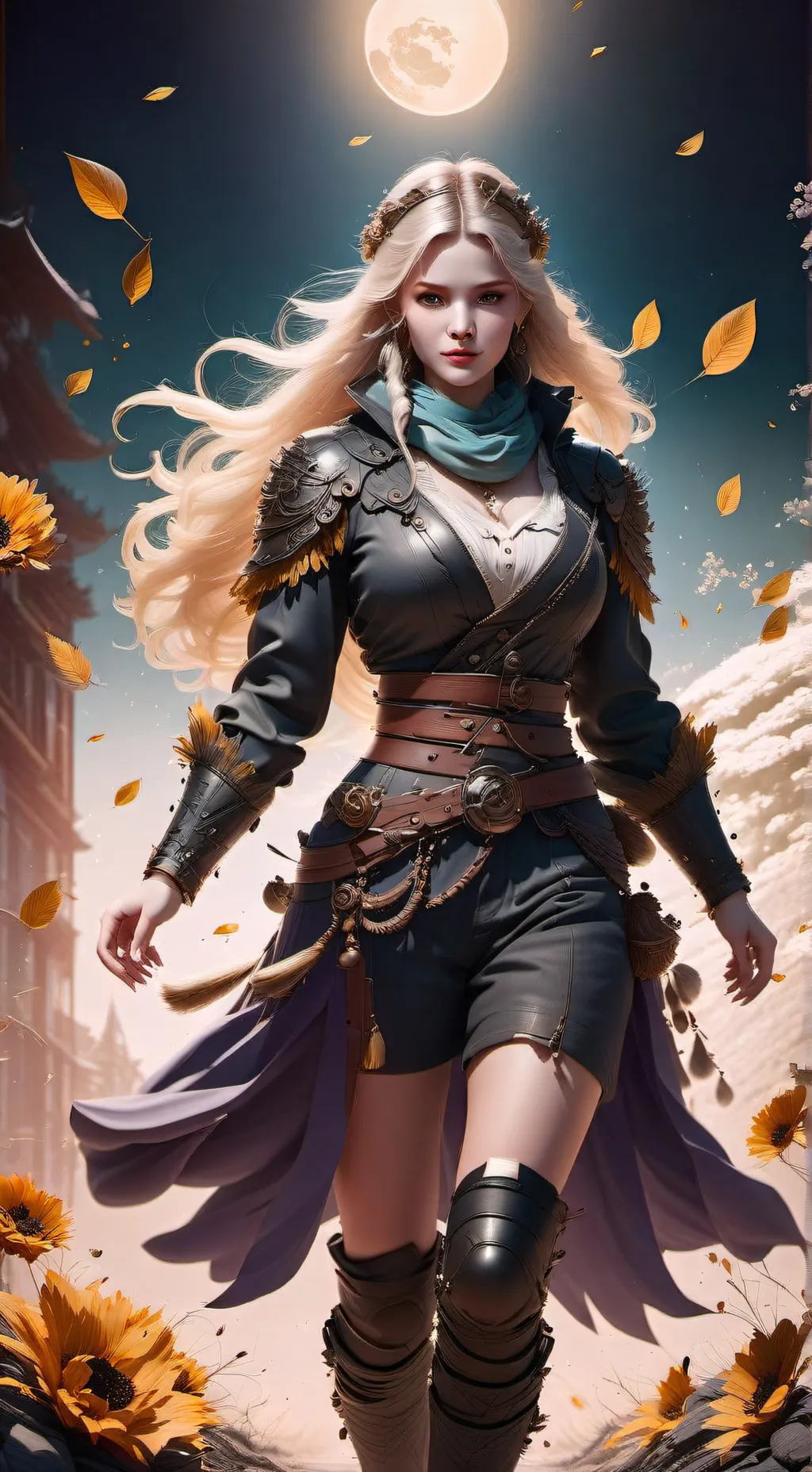 ai character: Shae  background