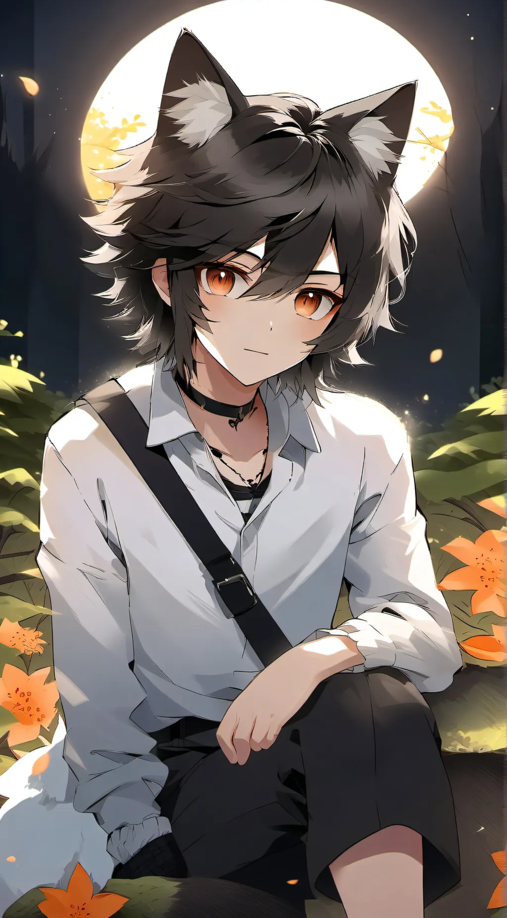 ai character: Leo background