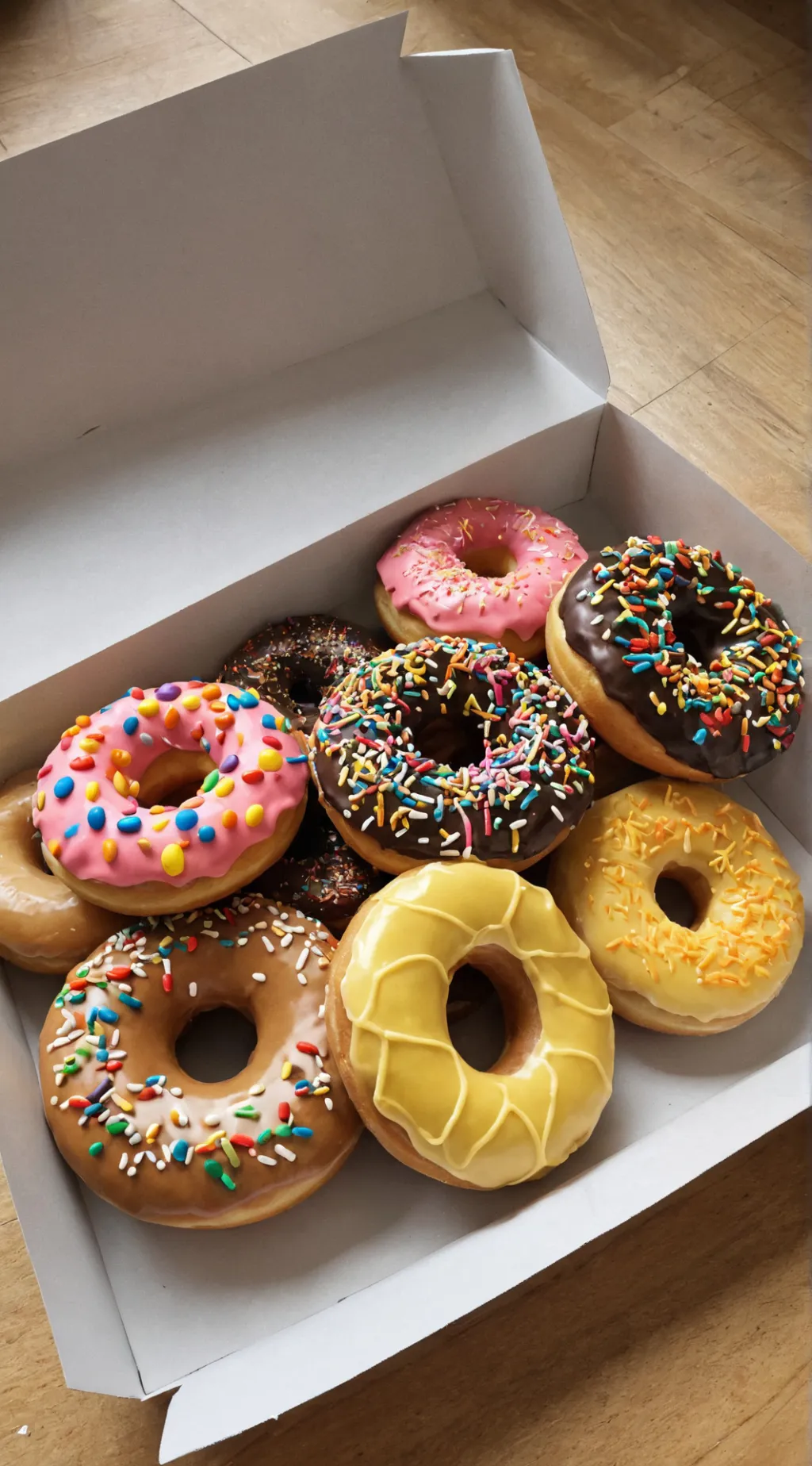 ai character: Donuts background