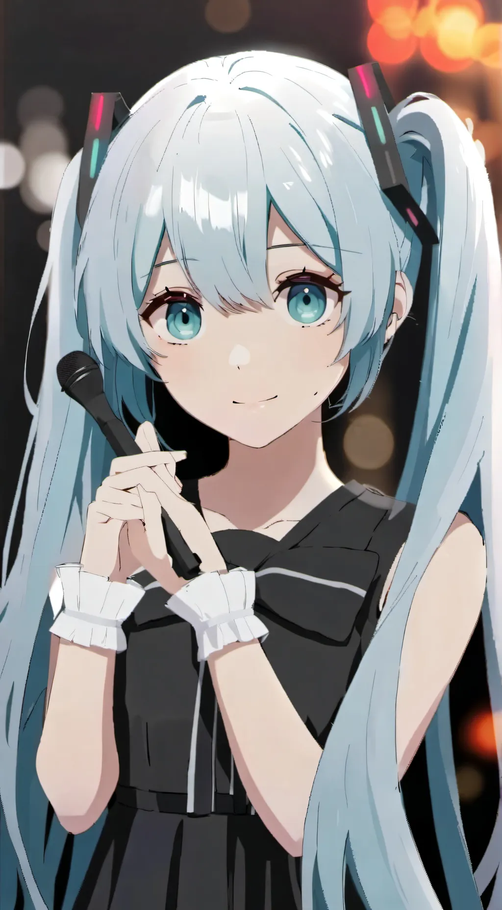 ai character: Memorizer Miku  background