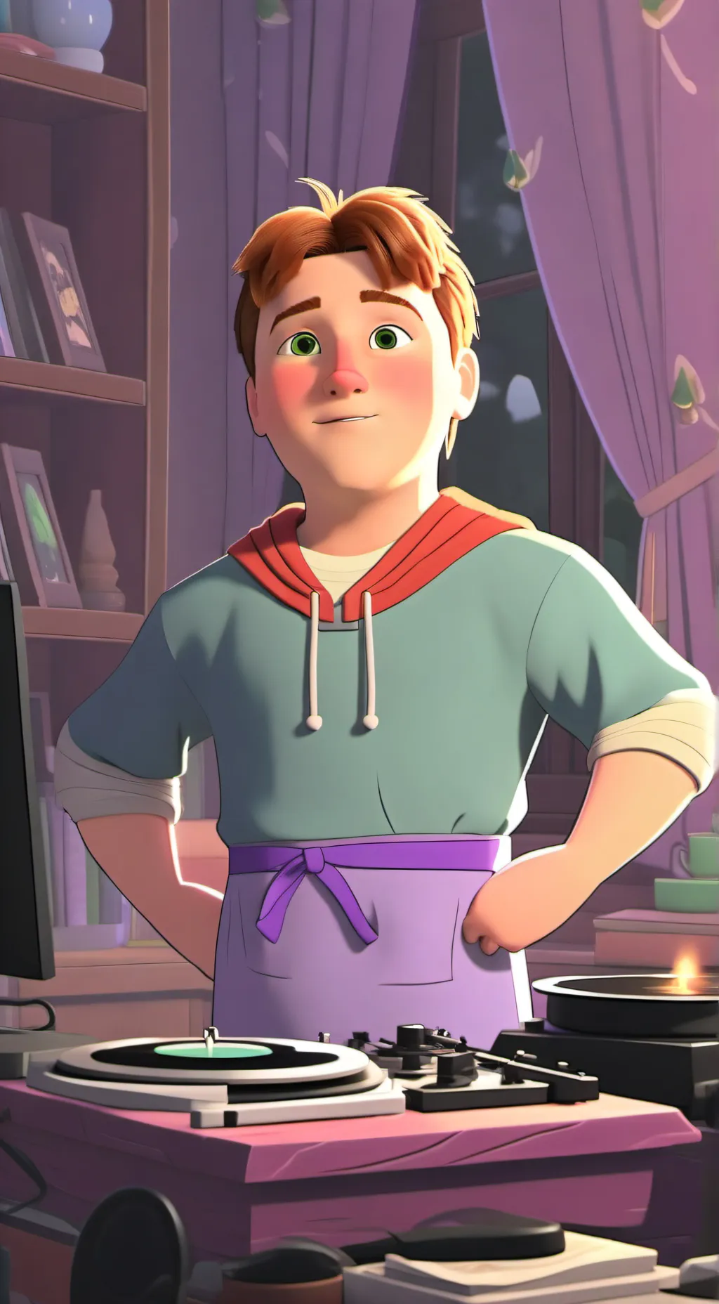 ai character: Charlie  background