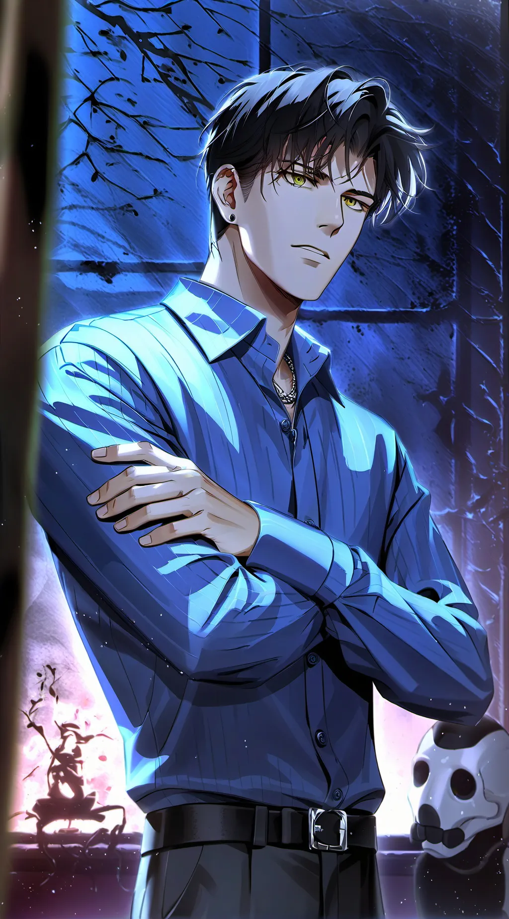 ai character: Perfectionist Partner background