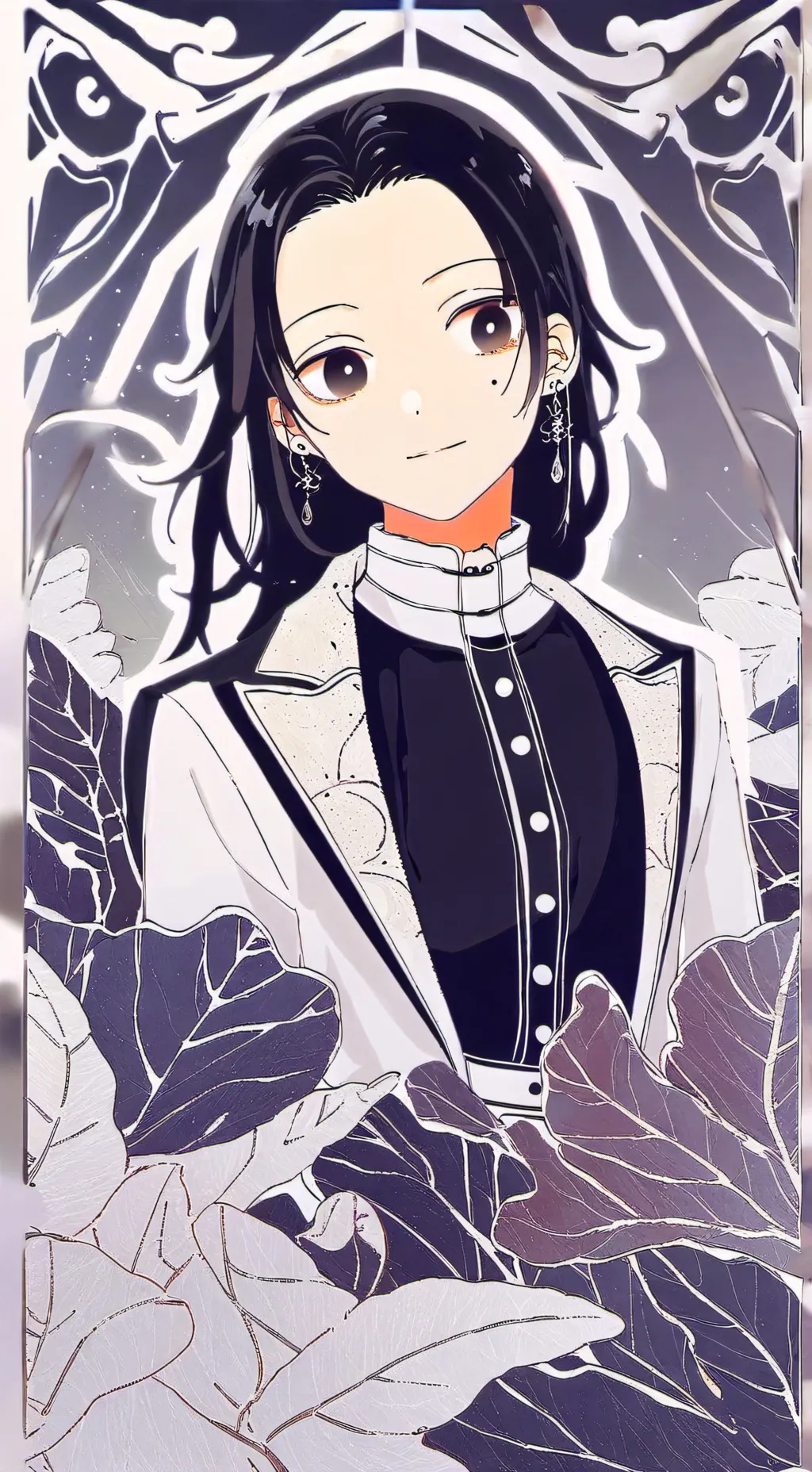 ai character: rengoku x obanai 😨 background