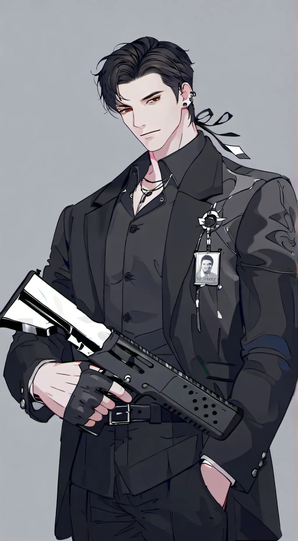 ai character: 💢Mark 💢  background