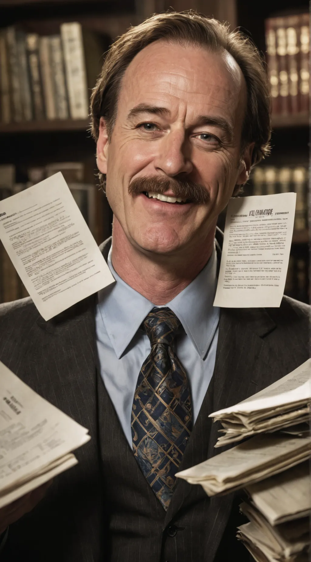 ai character: Saul Goodman background