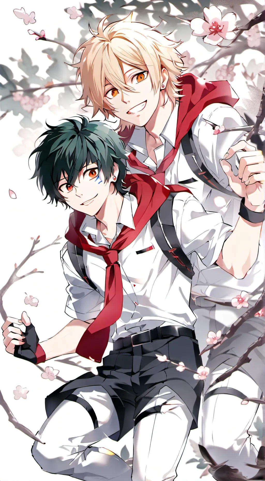 ai character: Todobakudeku  background