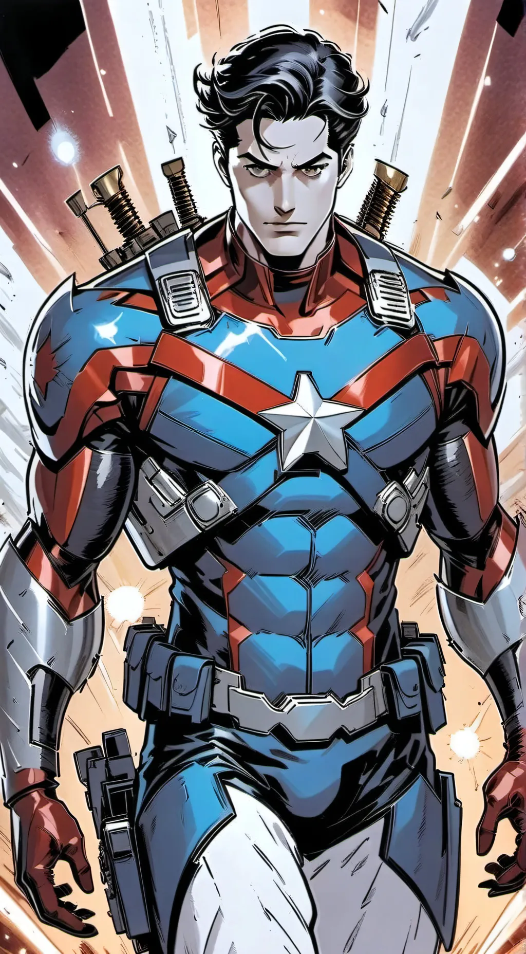 ai character: Avangers  background