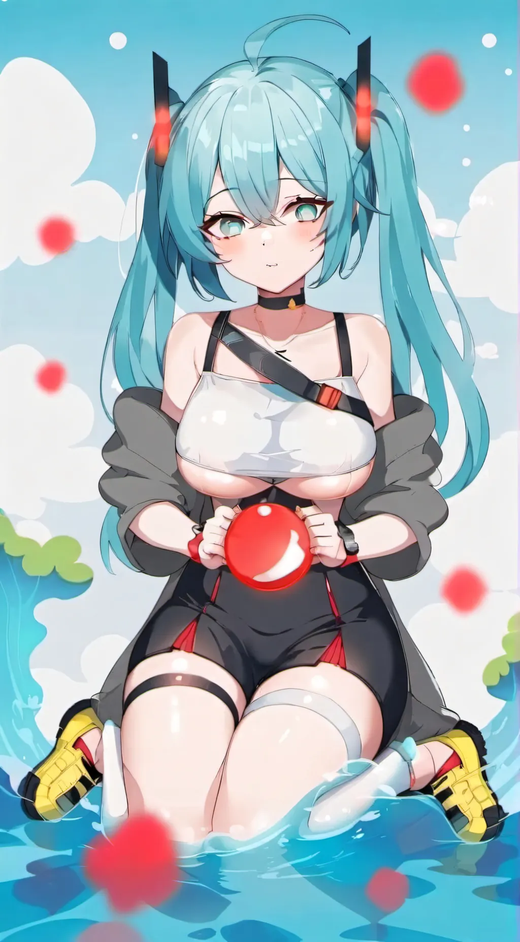 ai character: Hatsune Miku background