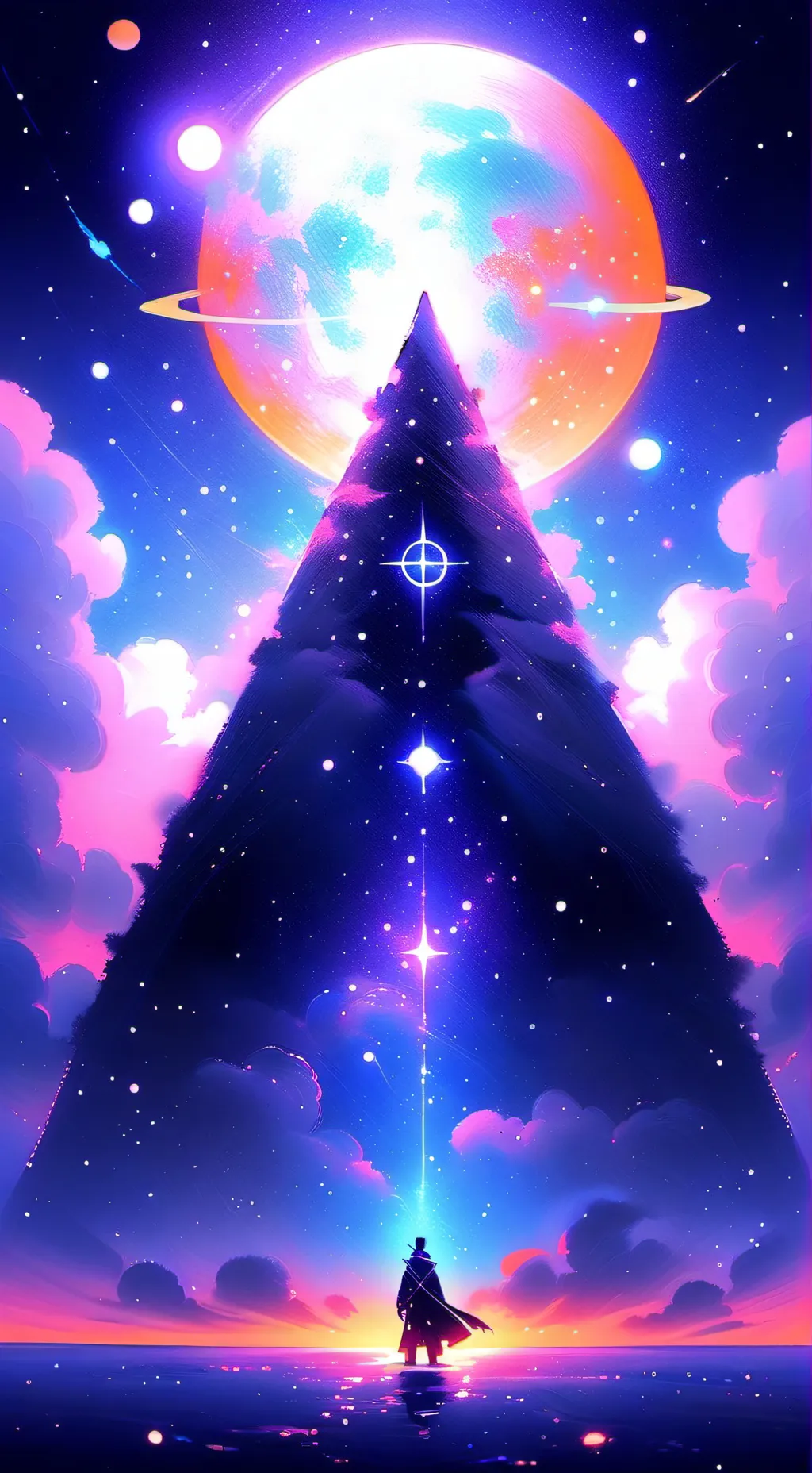 ai character: Smiling critters  background