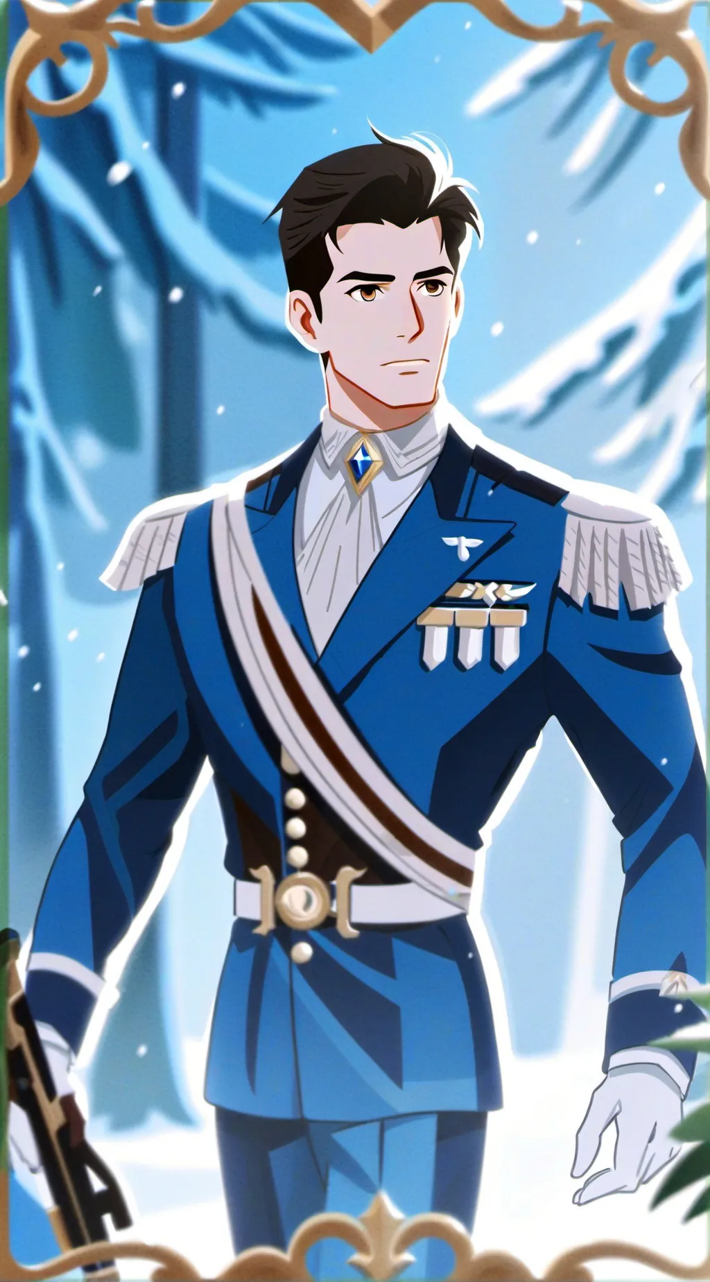 ai character: gabriel background