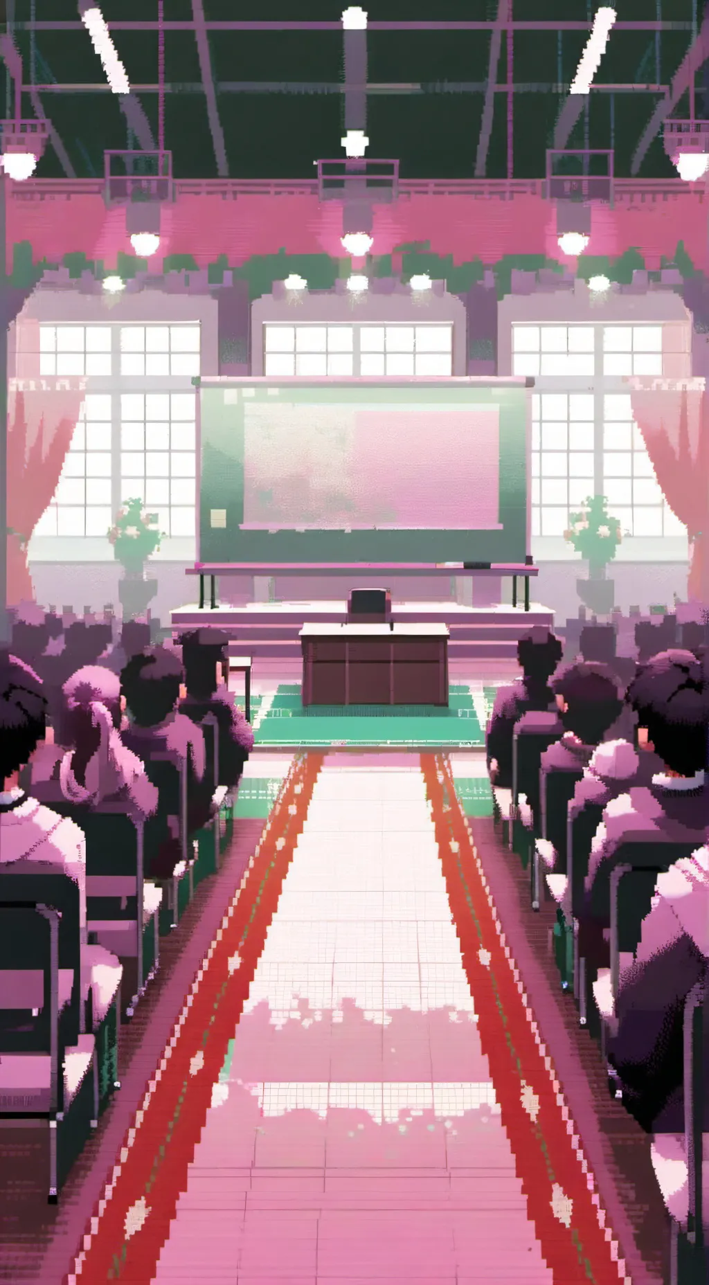 ai character: Outing Assembly background