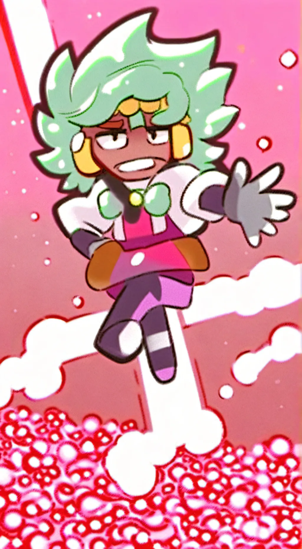 ai character: dandys killer au background