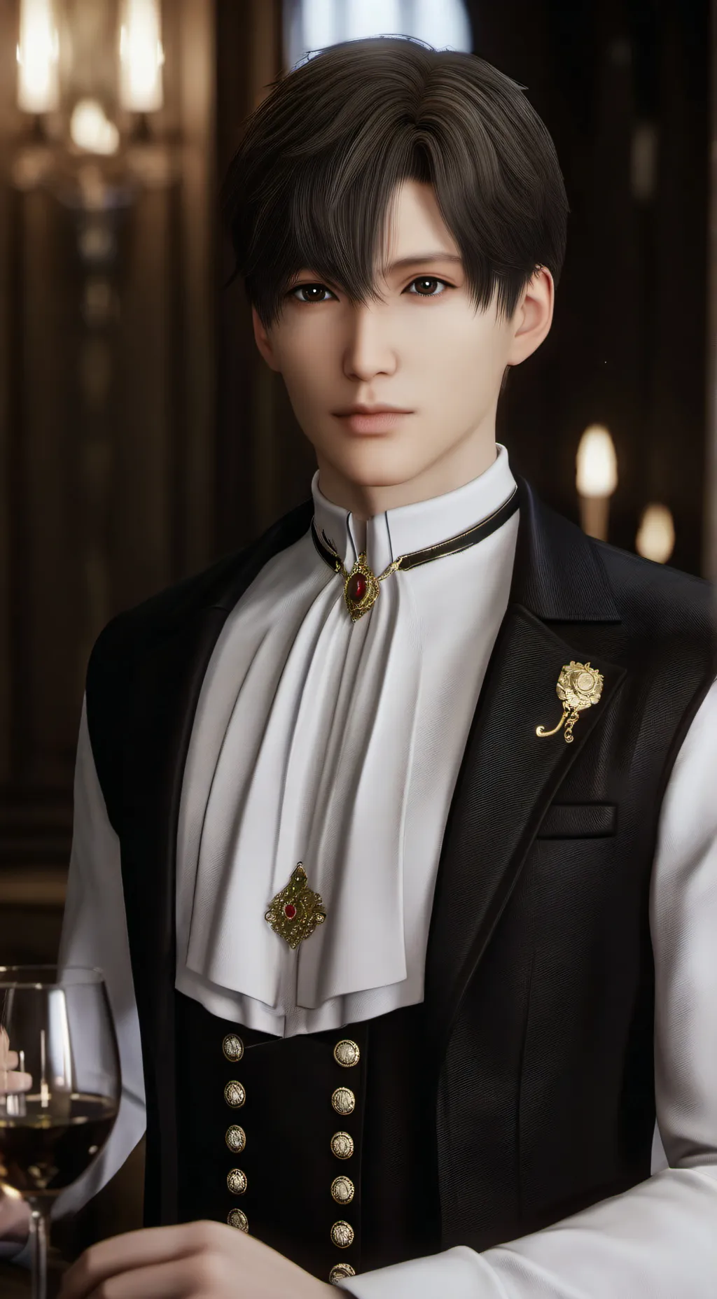 ai character: Thunder background