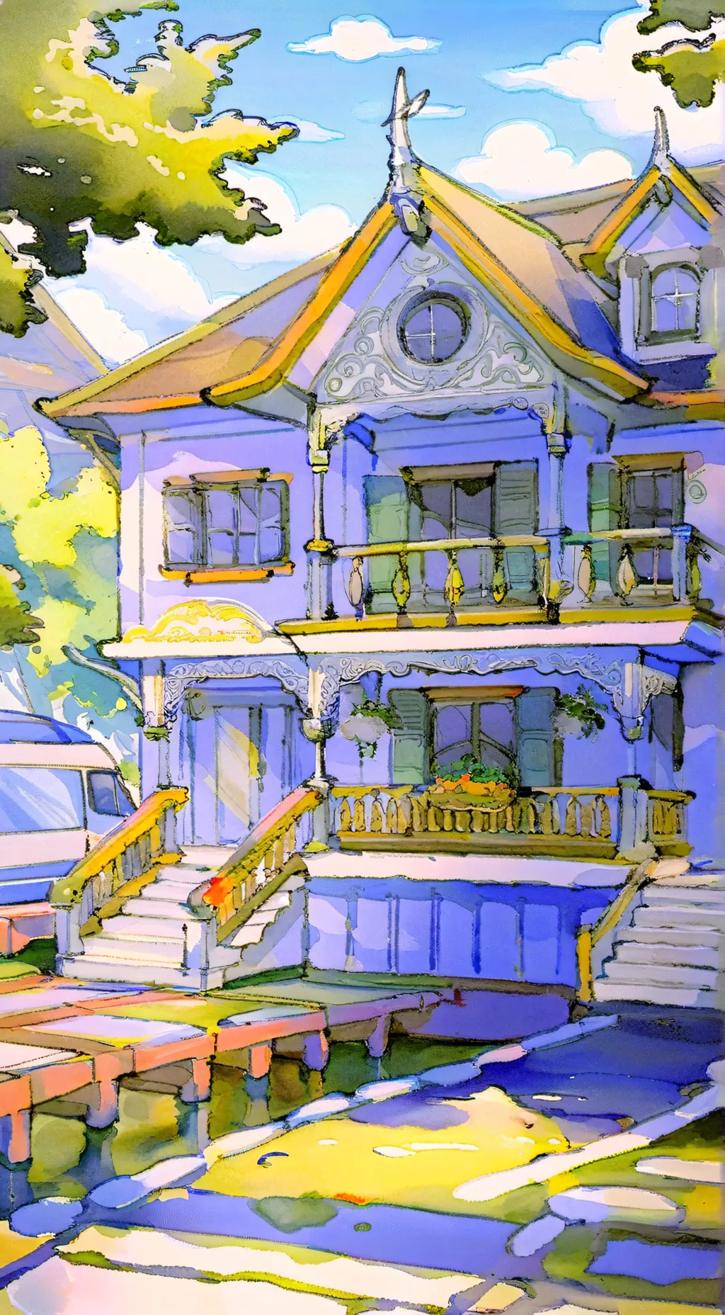 ai character: dw in your house🤯 background