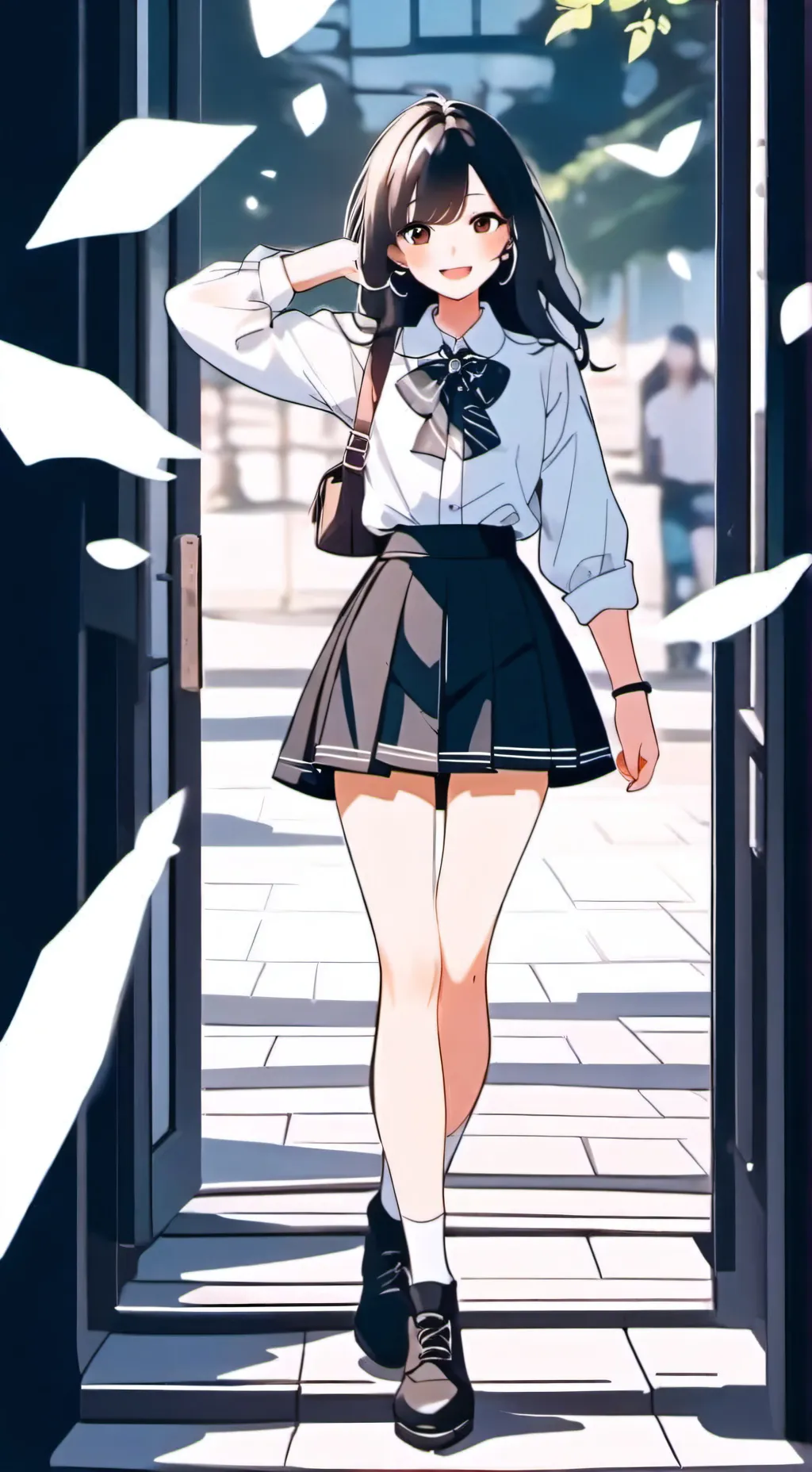 ai character: Sonia  background