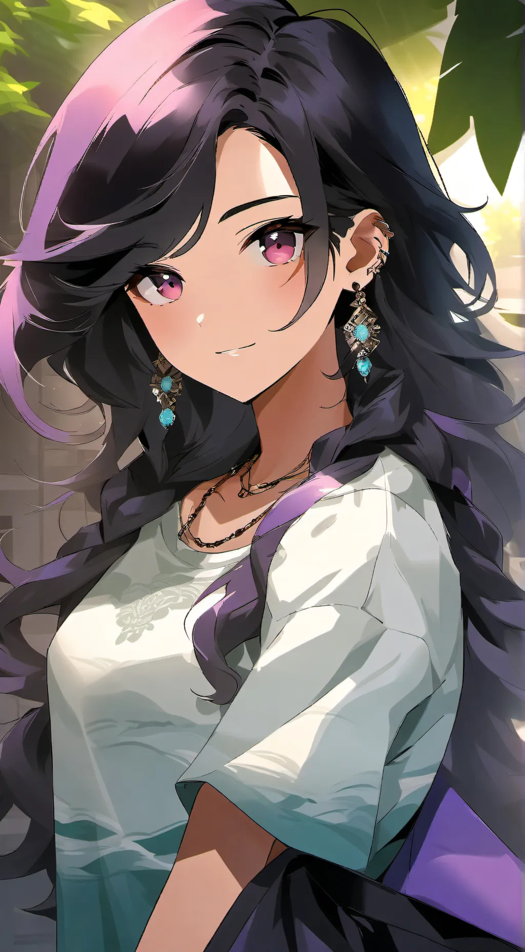 ai character: zoe background