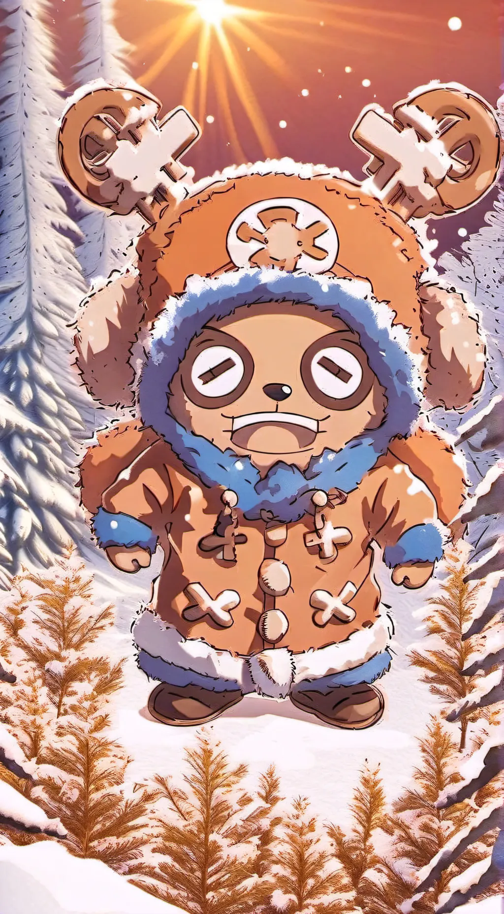 ai character: Tony Tony Chopper background