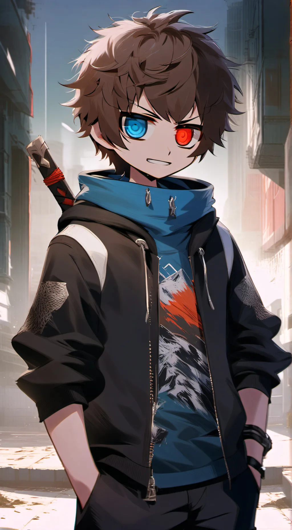 ai character: Leni (ires) background
